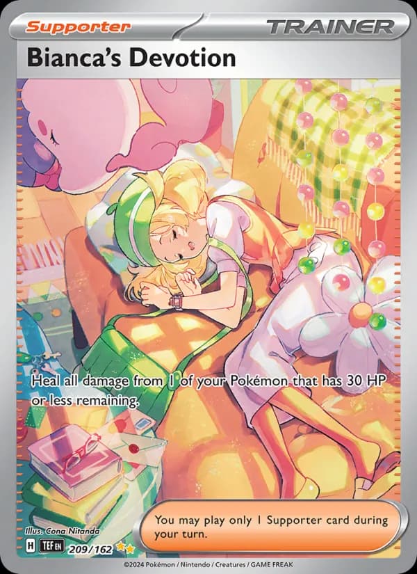Bianca's Devotion card in English