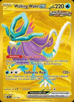 Walking Wake ex card in English