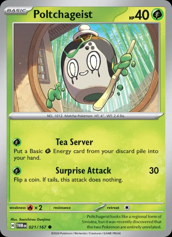 Poltchageist card in English