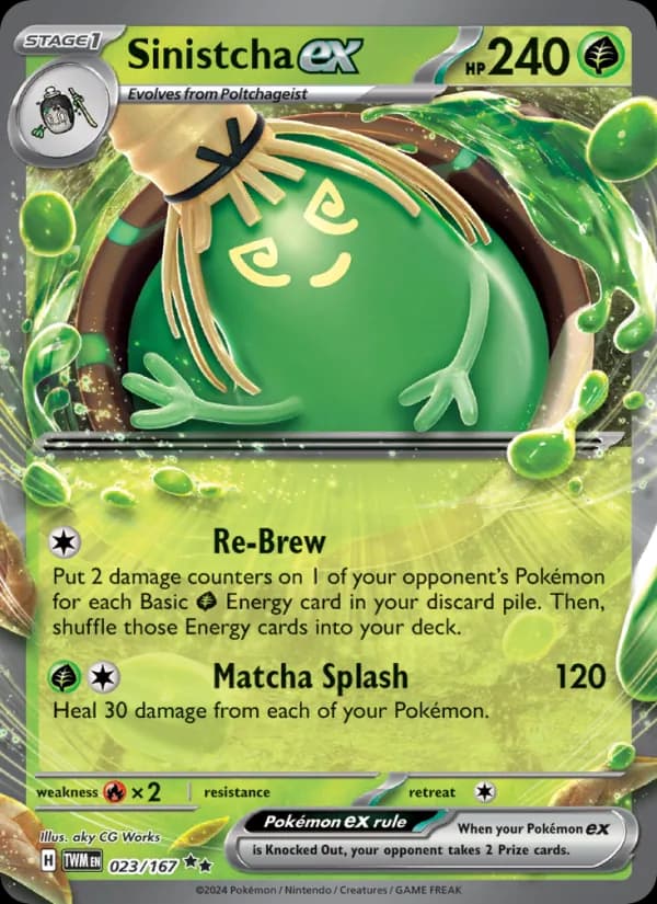 Sinistcha ex card in English