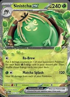 Sinistcha ex card in English