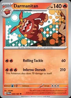 Darmanitan card in English