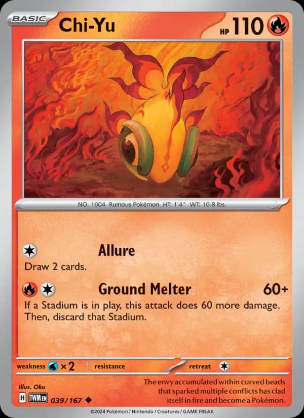 Chi-Yu card in English