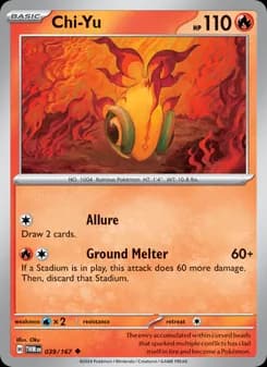 Chi-Yu card in English