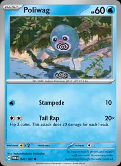 Poliwag card in English