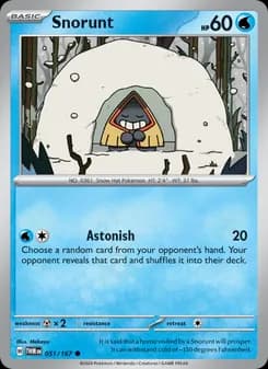 Snorunt card in English
