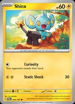 Shinx card in English