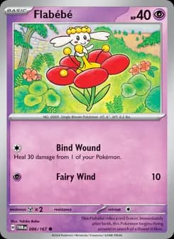 Flabébé card in English