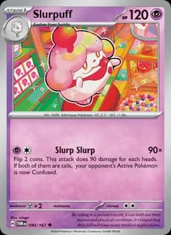 Slurpuff card in English