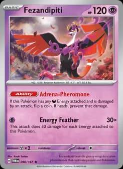 Fezandipiti card in English