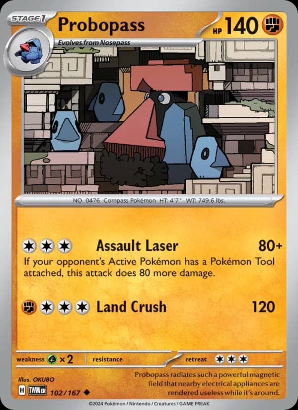 Probopass card in English
