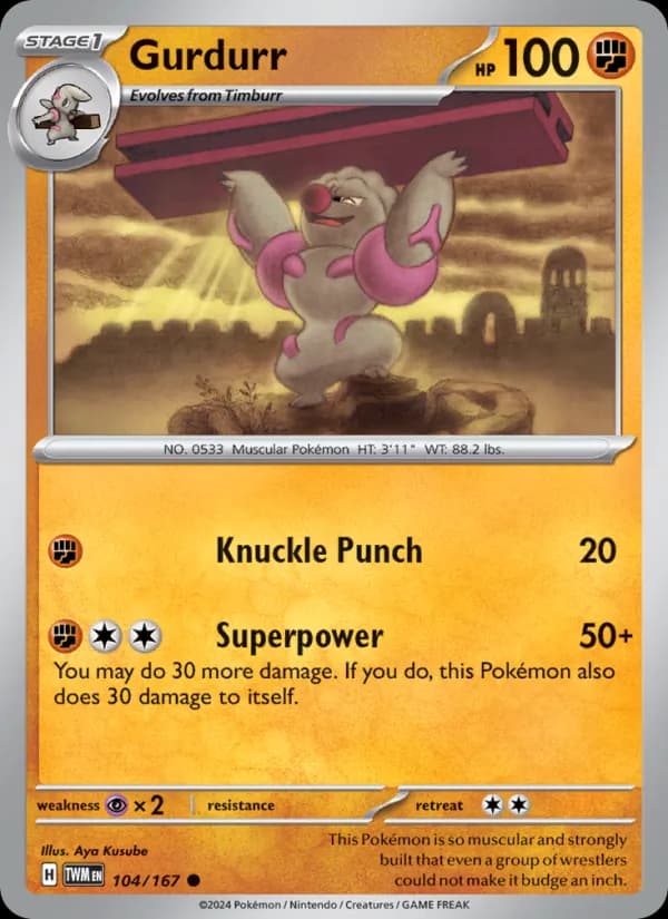 Gurdurr card in English