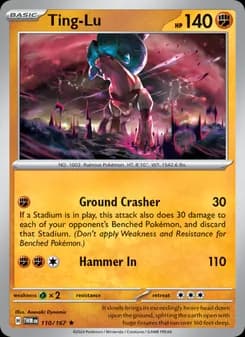 Ting-Lu card in English