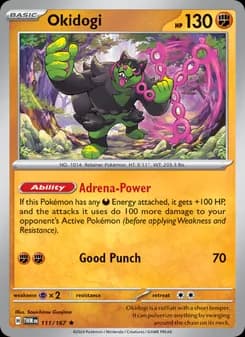 Okidogi card in English