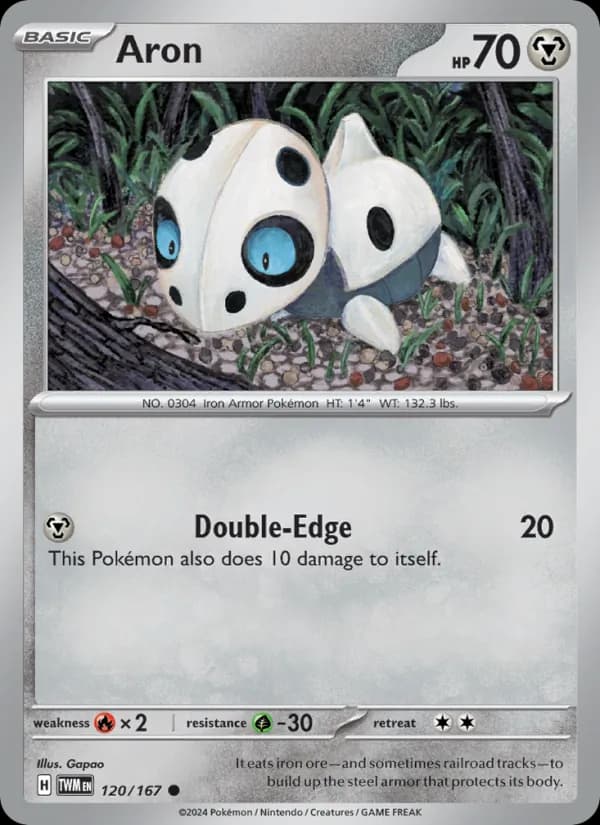 Aron card in English