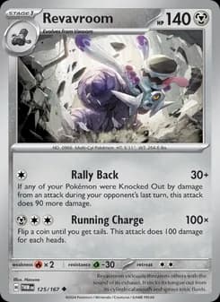 Revavroom card in English