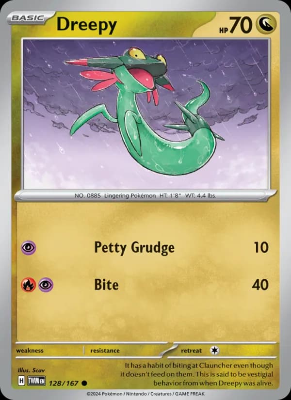 Dreepy card in English