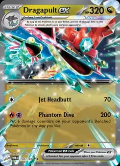 Dragapult ex card in English