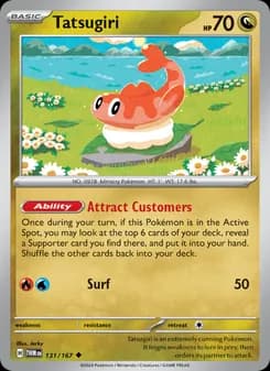 Tatsugiri card in English