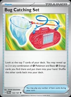 Bug Catching Set card in English