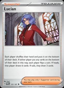 Lucian card in English