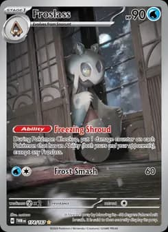 Froslass card in English