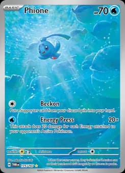 Phione card in English