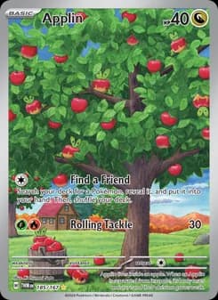 Applin card in English