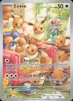 Eevee card in English