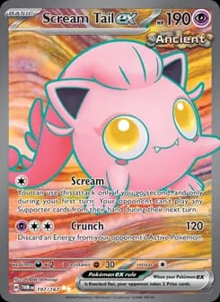Scream Tail ex card in English