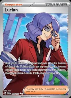 Lucian card in English