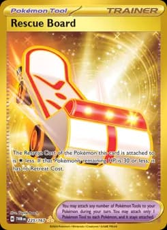Rescue Board card in English