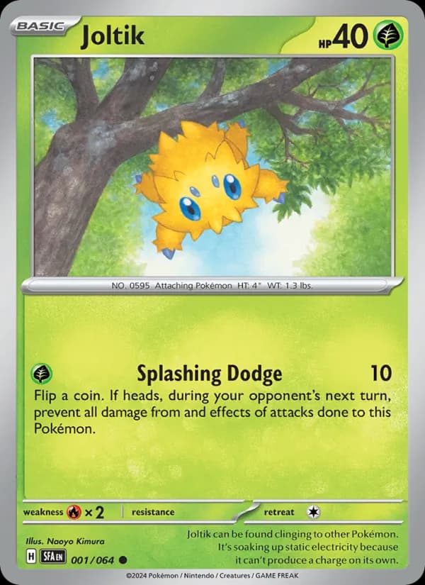 Joltik card in English