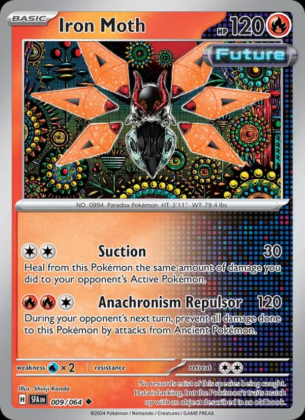 Iron Moth card in English