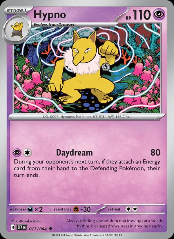 Hypno card in English