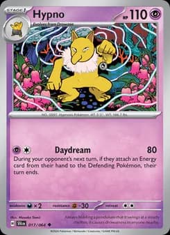 Hypno card in English