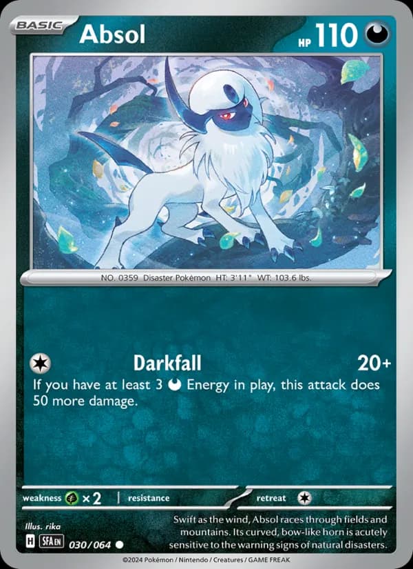 Absol card in English