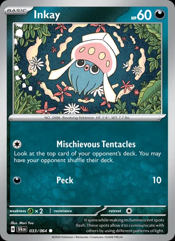 Inkay card in English
