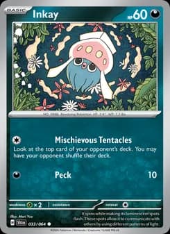 Inkay card in English