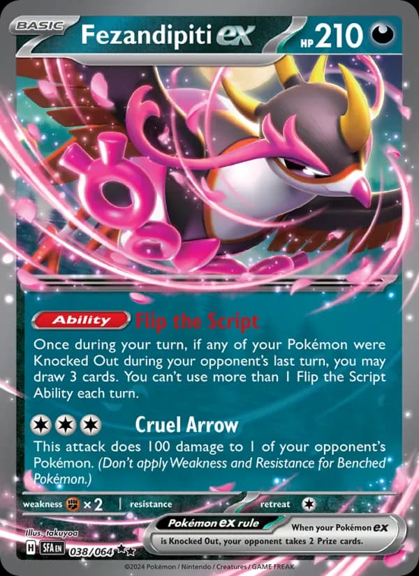 Fezandipiti ex card in English
