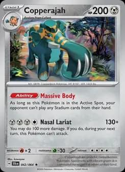 Copperajah card in English