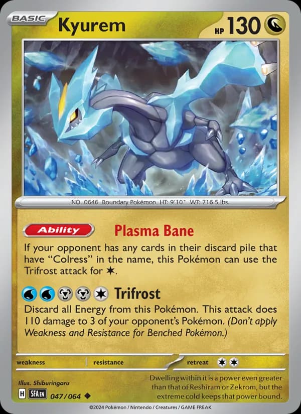 Kyurem card in English