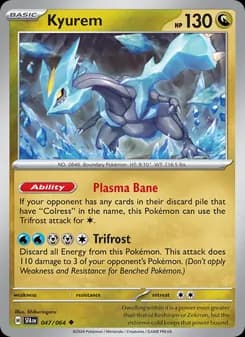 Kyurem card in English
