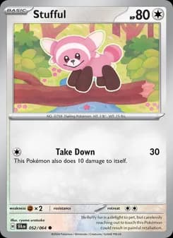 Stufful card in English