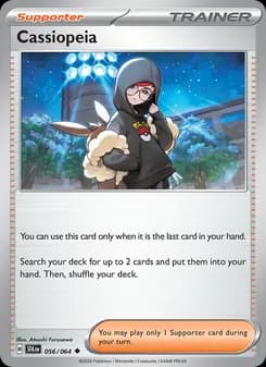 Cassiopeia card in English