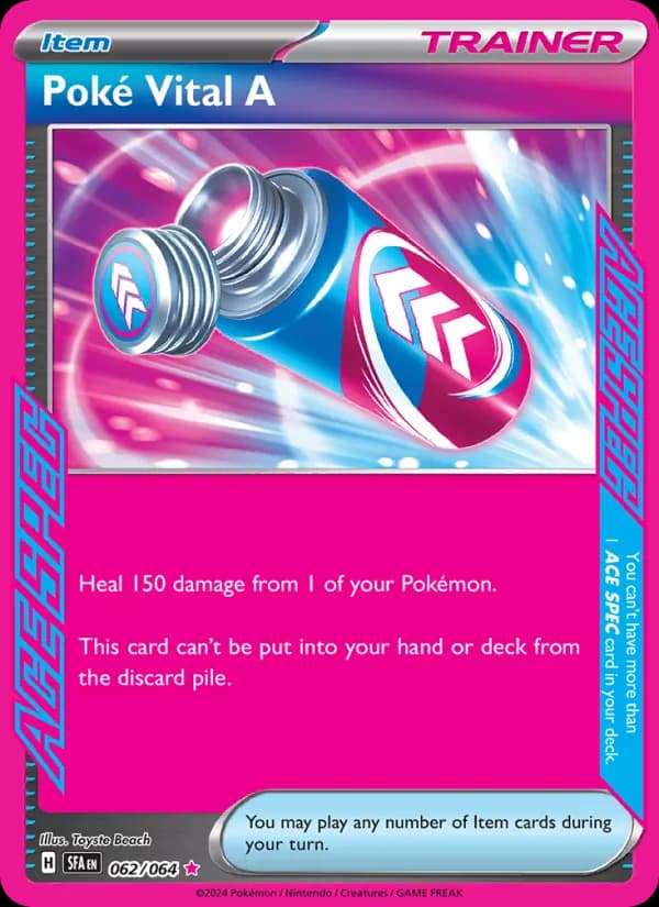 Poké Vital A card in English