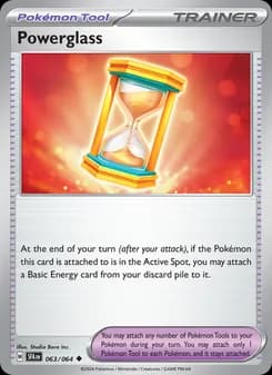 Powerglass card in English