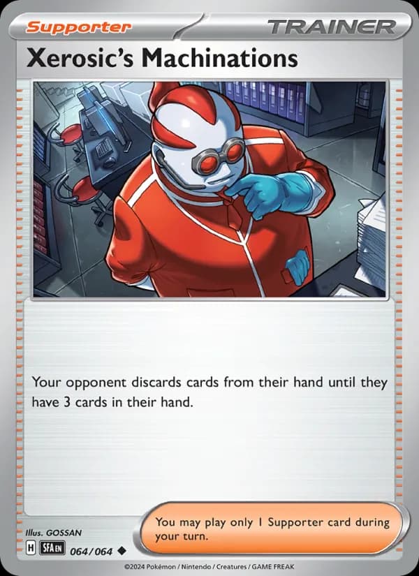 Xerosic's Machinations card in English