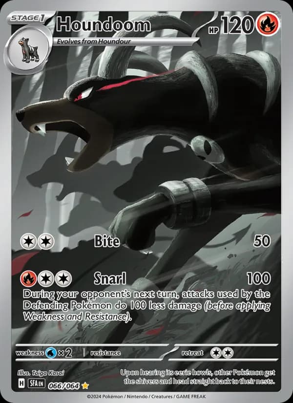 Houndoom card in English
