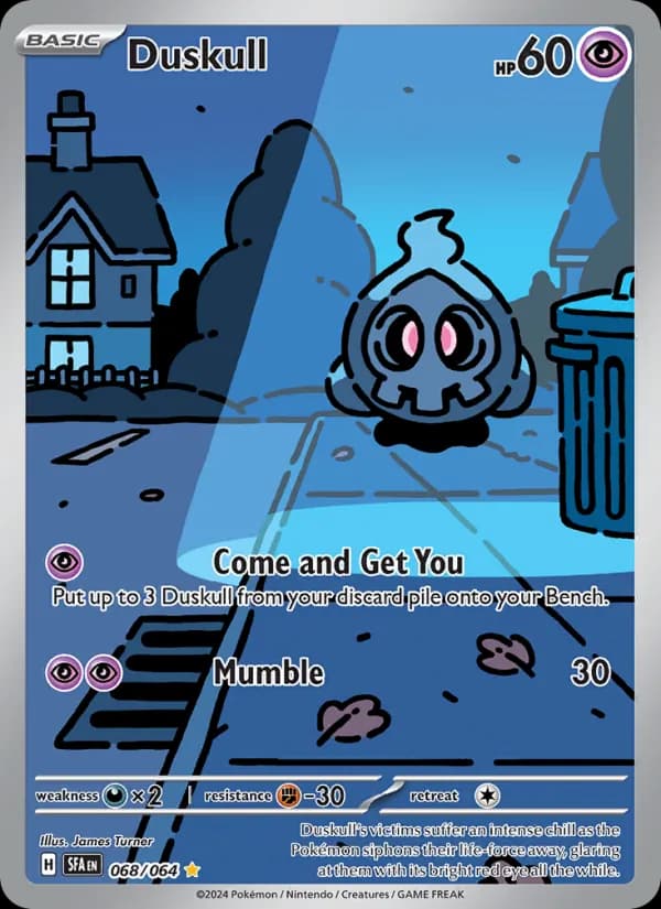 Duskull card in English